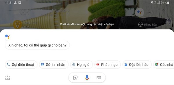 Google Assistant hỗ trợ tiếng Việt.
