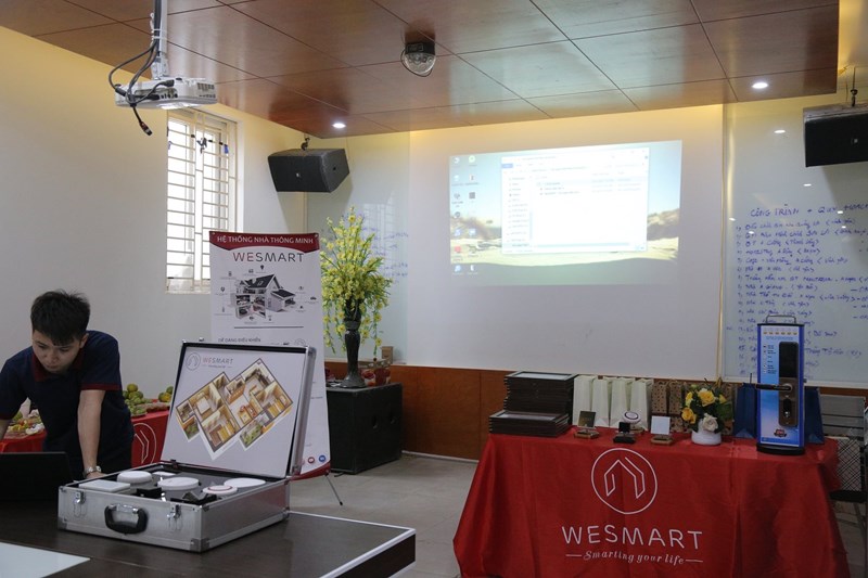 Buổi ra mắt sản phẩm và giải pháp nhà thông minh Wesmart chi nhánh Vĩnh Phúc
